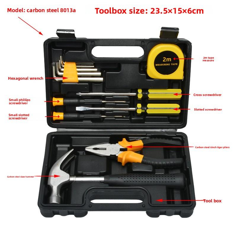 Car Maintenance Toolbox Combination Tool Household Tool Set Household Multi-functional Vehicle Tool Hardware
