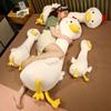 Big White Goose Throw Pillow Plush Toy Doll Girl Bed Holding Sleeping Child Baby Soothing Doll