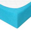 Premium terry sheet with elastic 180x190, 180x200x20, turquoise_31, matex