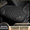 Nowy! Skóra PU Mata na podłokietnik samochodowy Poduszka ochronna na podłokietnik konsoli środkowej Pokrywa schowka na podłokietniki Nakładka