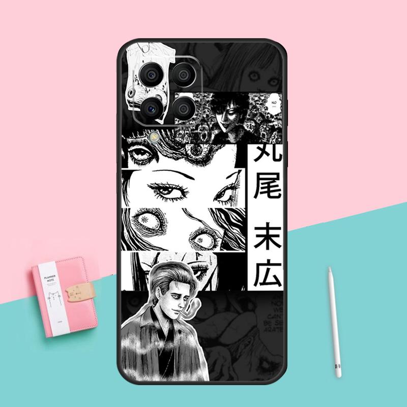 Horror Manga Style For Samsung Galaxy M52 M32 M06 M16 M13 M14 M33 M12 M31 M55 M15 M11 M21 M35 M53 M34 M54 Case