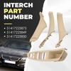 Beige Interior Door Pull Handle Kit Compatible With5 Series F10 F11 520i 520d 523i 525i 525d 528i 530i 530d 535i 535d 2010-2016 Window Switch Armrest