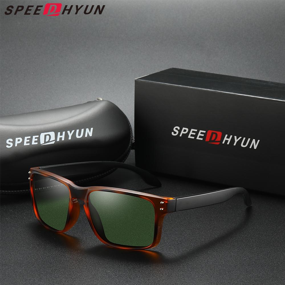 Óculos de Sol Polarizados Clássicos SPEEDHYUN Revestimento Antirreflexo para Dirigir e Pescar