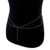 Accessories, Round Sequin Pendant Body Chain, Tide Nightclub Sexy Alloy Chain Chest Chain