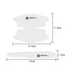 Car Stickers For Alfa Romeo 8Pcs Car Door Handle Sticker TPU Protective Door Bowl Film Decals Accessories For Alfa Romeo 4C 159