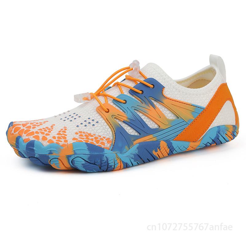 Scarpe da acqua per nuoto unisex Scarpe da acqua alte da spiaggia a piedi nudi Sport all'aria aperta Escursionismo Scarpe da ginnastica per bambini Sandali da surf per immersioni fitness