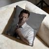 Popular HHugh Jackmanful Cushion Cover Soft Decorative Pillow Case Suitable for Bedroom Sofa Car Travel Use