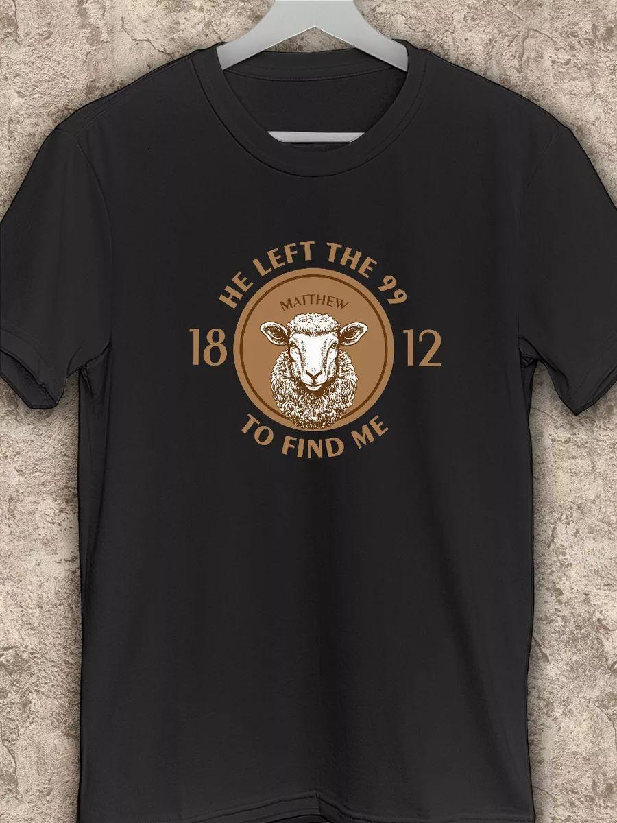 Christian print T‑shirt L
