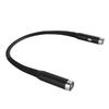 LED Neck Reading Light 3 Colors 3 Brightness Levels Bendable Arm Rechargeable Book Light for