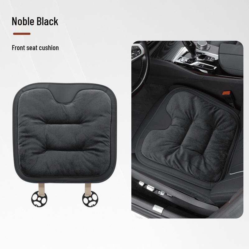 Winter Flannel Car Seat Cushions - Thick, Warm, Front & Rear Options