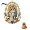 Faith Symbol Brooch Sacred Heart of Jesus Brooch Confirmation Souvenir Christian Accessory