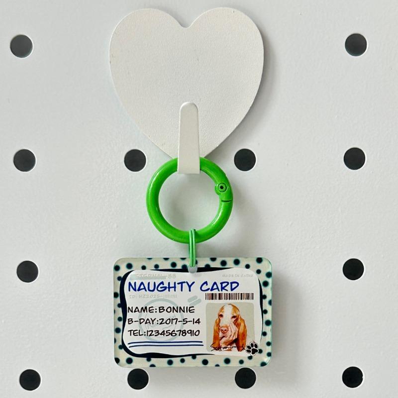 

Cute Personalized Dog Tag Custom Pet ID Tag with Photo Dog Collar Tag Puppy Gift Dog Accessories Collar Decoration Cat Keyring