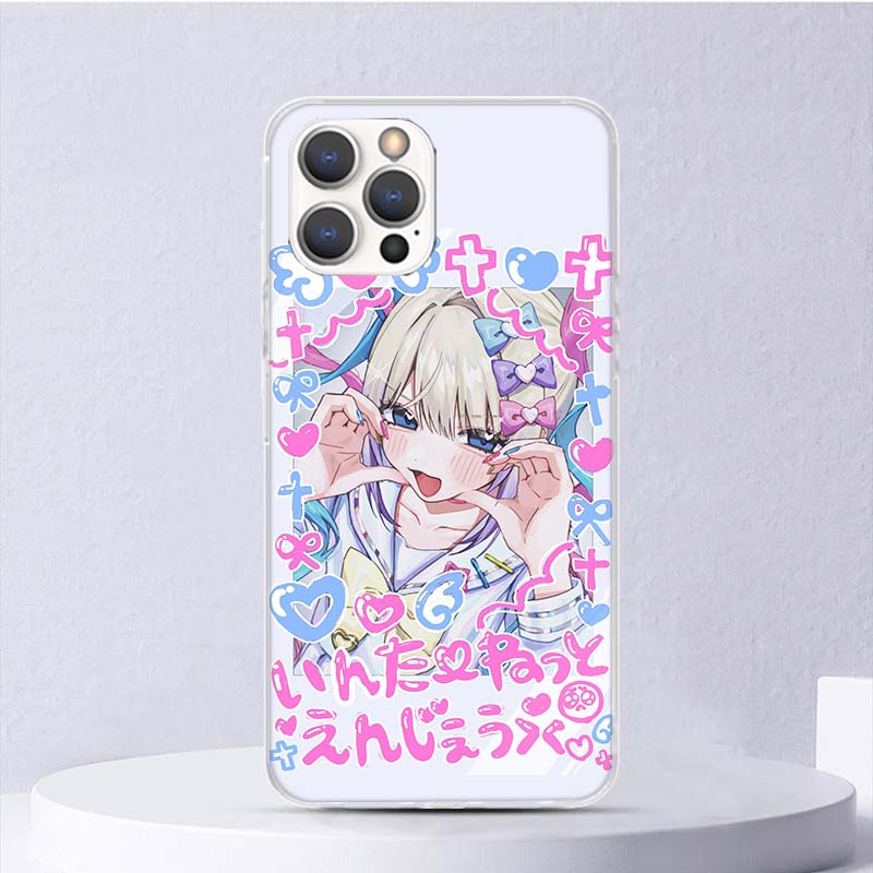 Needy Girl Streamer Overload Soft Case For iPhone 16 17 Air 16E 15 Plus 11 12 13 Mini 14 Pro Max Phone Cover Apple 7 8 SE Coque