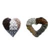 Multifunctional Bird Nesting Heart Outdoor Yard Art Bird Nest Heart Hanging Decoration for Outdoor Garden Accessories