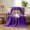 Al Ain FC Blanket Flannel Blanket Soft Cozy Plush Throw for Sofa Bed Lightweight Home Decor