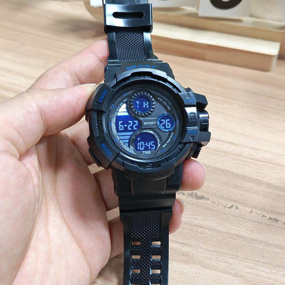 New Men LED Digital Watches Luminous Fashion Sport Waterproof Watches For Man Date Army Military Clock Relogio Masculino