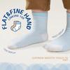5Pairs Kids Cartoon Mid Tube Socks  Blue Rabbit Pattern Cotton Round Neck Cute Sock Casual Breathable Unisex Baby Socks 0-8Years