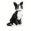 Cat Milk Building Block Assembly Set Animal Series Building Block Model Ornaments Gift For Enthusiasts For Desktop Collection Birthday Gift