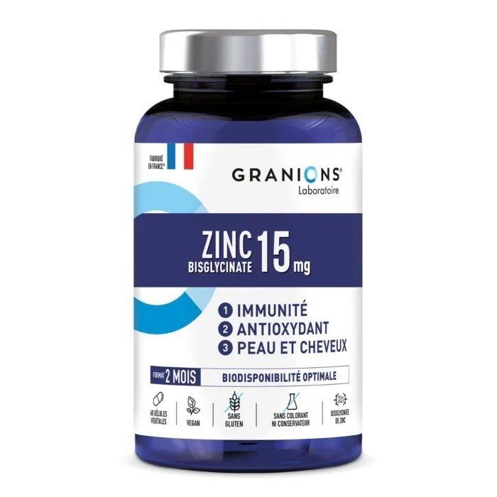Granions Laboratoire Des Granions® Zinc 15 Mg Capsule(S) 60 Pc(S) Enfants - Image 3
