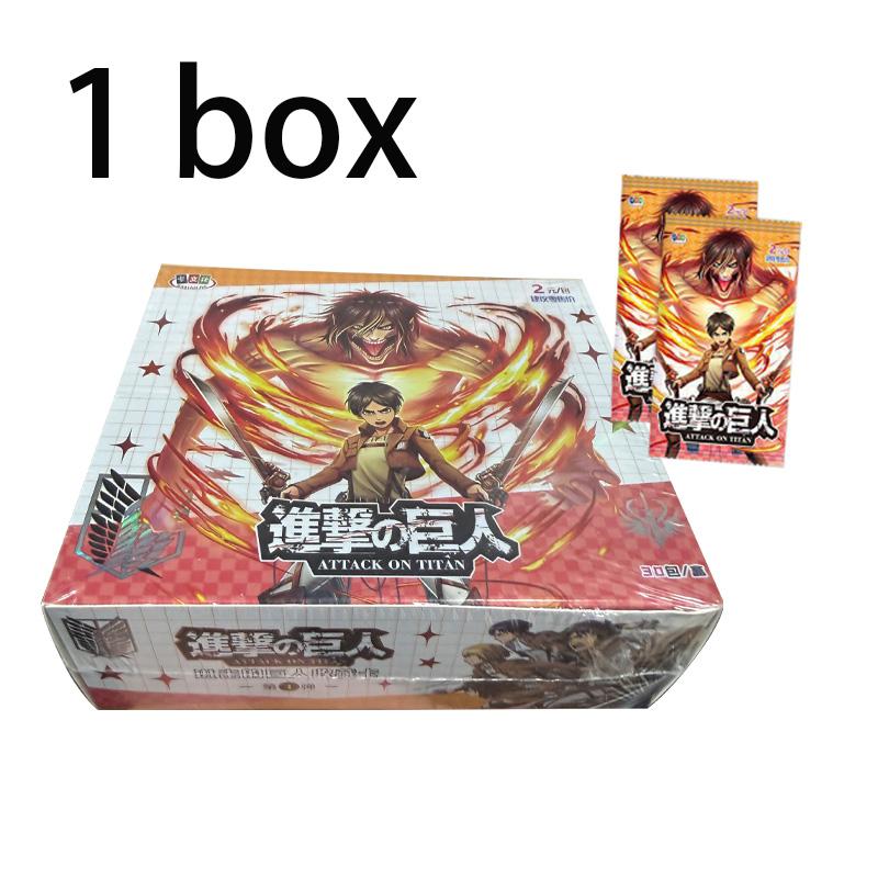 Attack on Titan Final Season Anime Trading Cards Collection Eren Mikasa Levi Rare Characters Card Set