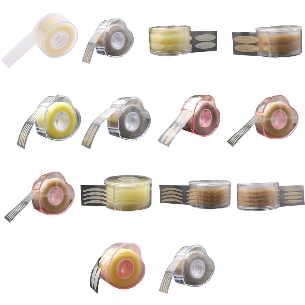 600Pcs One-time Invisible Eyelid Stickers Eye Strips Long Lasting Double Fold Tape Mini Transparent Sing-use Beauty Tools