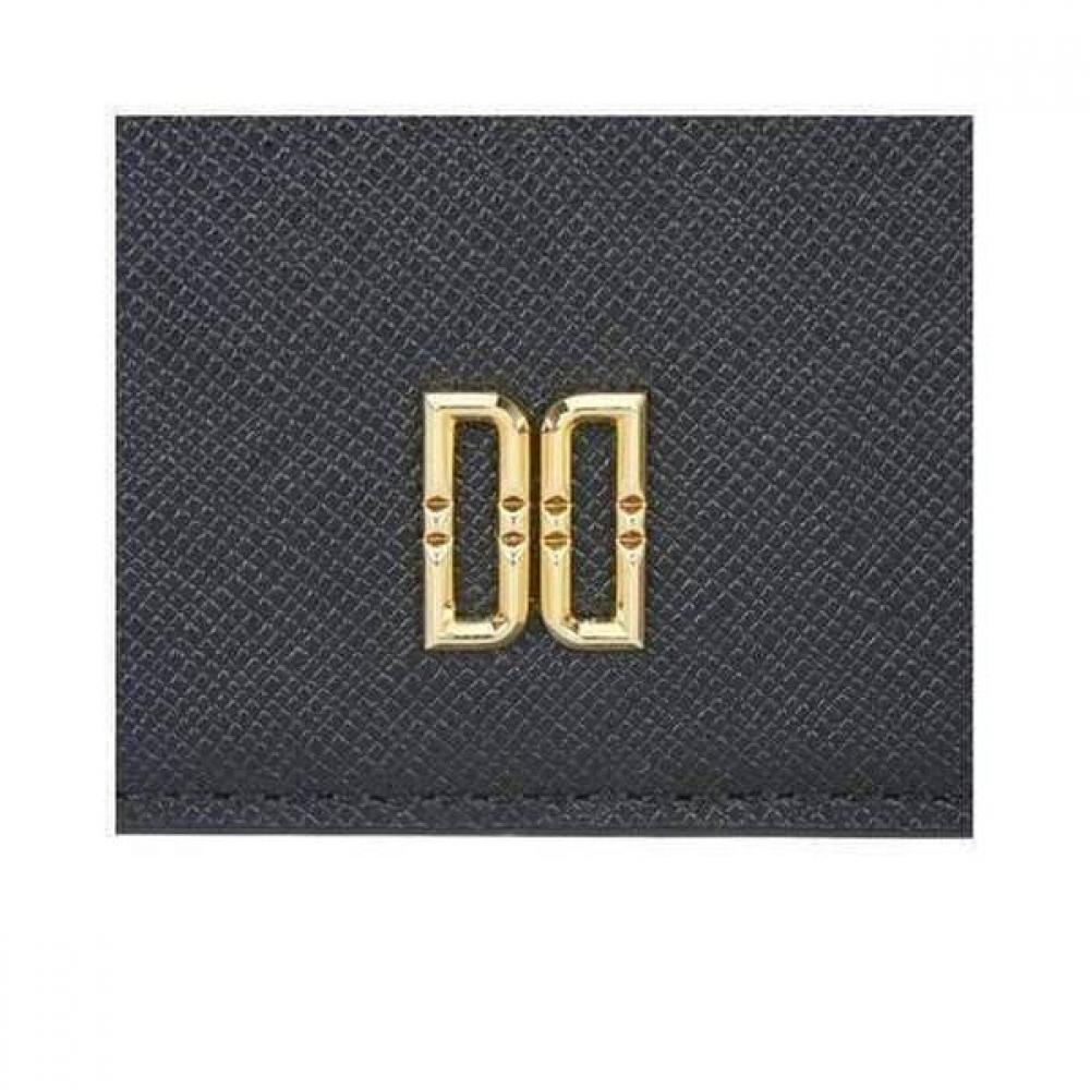Daks Black Contrast Charm Card Wallet Dcwa4f012bk