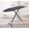 Multi Height Adjustable Premium Board Cover Household Portable Iron Rest Foldable Standing Ironing Board