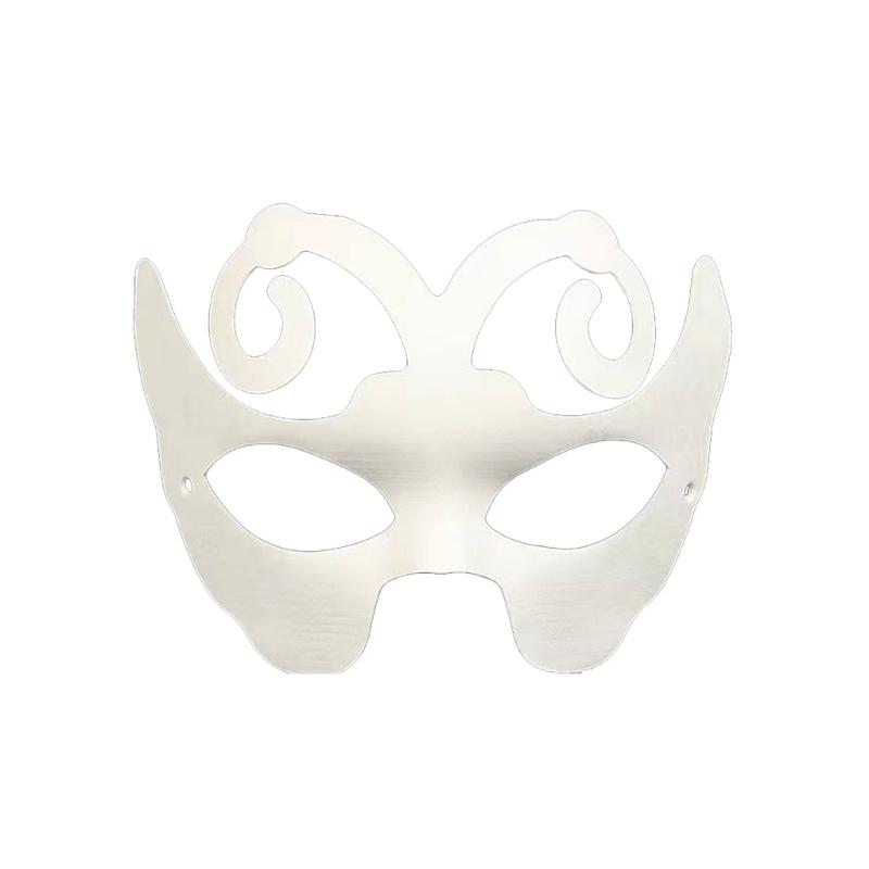 

DIY Blank Paintable Masks Paper Mache Masks for Artistic Project,Theater,Halloweens,Masquerades Parties,Classroom Art