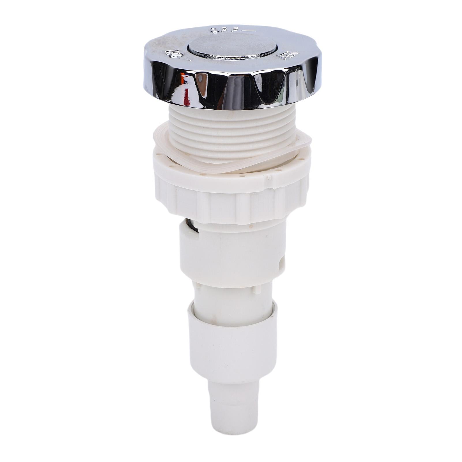 Air Button Switch PVC Adjustable Air Pressure Hot Tub Pneumatic Push Button Switch for Spa Bath Tub Accessory