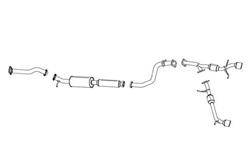 MONSTER SPORT Dual Sports Schalldämpfer-Auspuffset für Swift Sport. Private Lieferung nach Hause nicht möglich. Sp-X [4BA-ZC33S/CBA-ZC33S] 253591-7650M