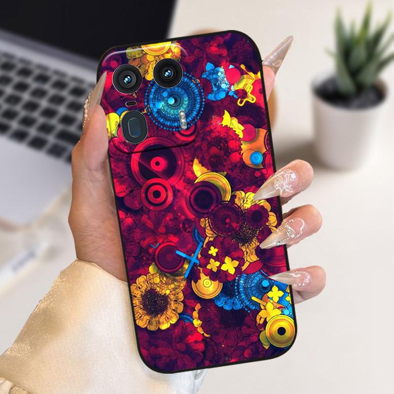 Чехол для Motorola Moto X50 Ultra Edge50 Ultra Мягкий ТПУ Силикон Ударопрочный Чехол для Телефона X50Ultra Защита Камеры Fundas Coque Motorola Moto X50 Ultra
