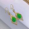 New Earrings, Opal Ear Buckles, Light Luxury Temperament, Water Drop Earrings, Premium Earrings for Women