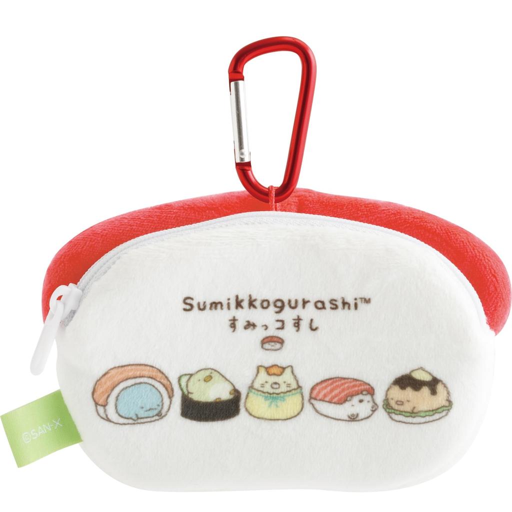 Sumikkogurashi Sushi Plüschbeutel H80 x B130 x T20mm San-X CA76902, ca.