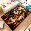 Psychedelic Wolves Wild Animals Print Carpet Home Living Room Bedroom Floor Mat Doormat Non-slip Rug Bathroom Carpet Alfombra