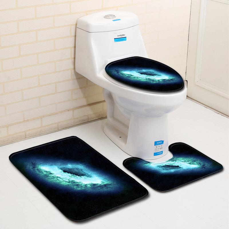 Star Series Floor Mat Three-Piece Bathroom 3-Piece Carpet Doormat