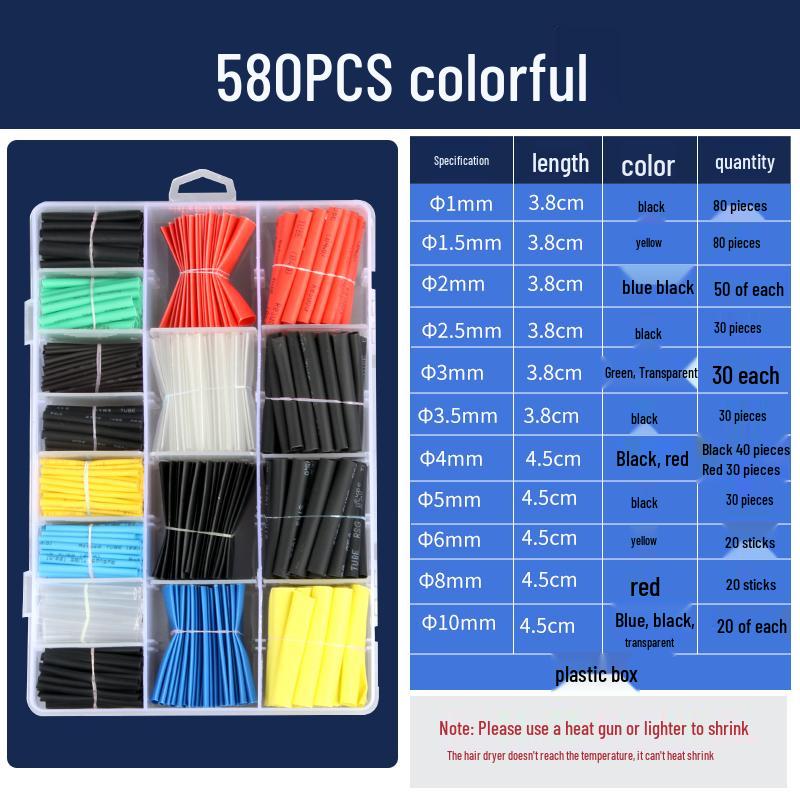Thickened Waterproof Heat Shrink Tube for Electrician Insulation and Wire Protection