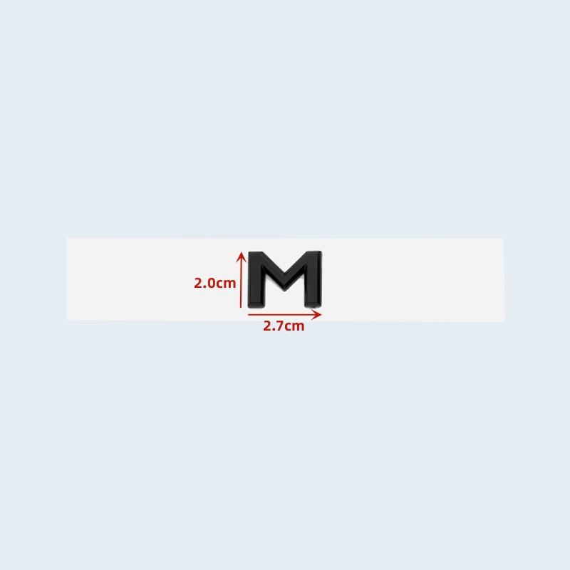 New Chrome Black Letters GLS480 GLS600 V12 Emblem for Benz Maybach GLS Class Car Fender Trunk Rear X167 Logo Sticker