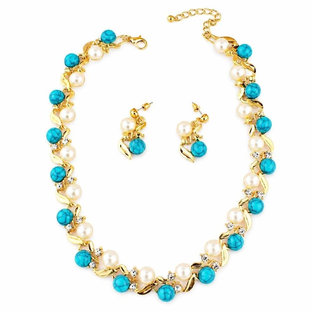Luxury Necklace Earrings Set Multi-Piece Stud Earrings Versatile Jewelry Set  Gift Giving