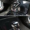 For Kia Forte K3    Carbon Fiber Style Red ABS Interior Gear Lever Shift Knob Cover Sticker Trim Auto Car Parts