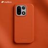 Melkco 100% Genuine Leather Case for Oneplus 15 Oneplus15 Lichee Pattern Cowhide Phone Cover Microfiber Linning Inside Cases