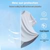 Jeanswest Men's Ice Silk Cooling UV Protection T-Shirt