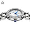 Fate Love Women's Waterproof Watch Circular Dial Mother of Pearl Quartz Movement Elegant Design 933 Model