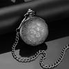 TecoKart® Roman Pocket Watch for Men – Vintage Retro Pocket Clock with Chain, Antique Watch for Men
