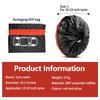 4-pieces Car Tire Covers Waterproof, Dustproof, and Dirt-Resistant Spare Tire Covers for 13-18 Inch / 19-21 Inch Tires