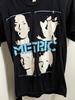 NEW Metric Rock Band Tour Black T Shirt Size S-5XL Unisex T-Shirt