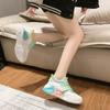 Sneakers Women's  Spring and Summer Daddy Shoes Female Students Muffin Bottom Color Casual Thick-soled Shoes Trend