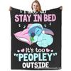 Stitch Flannel Blanket Star Baby Blanket Air Conditioning Blanket Nap Blanket Flannel Blanket Cross Border
