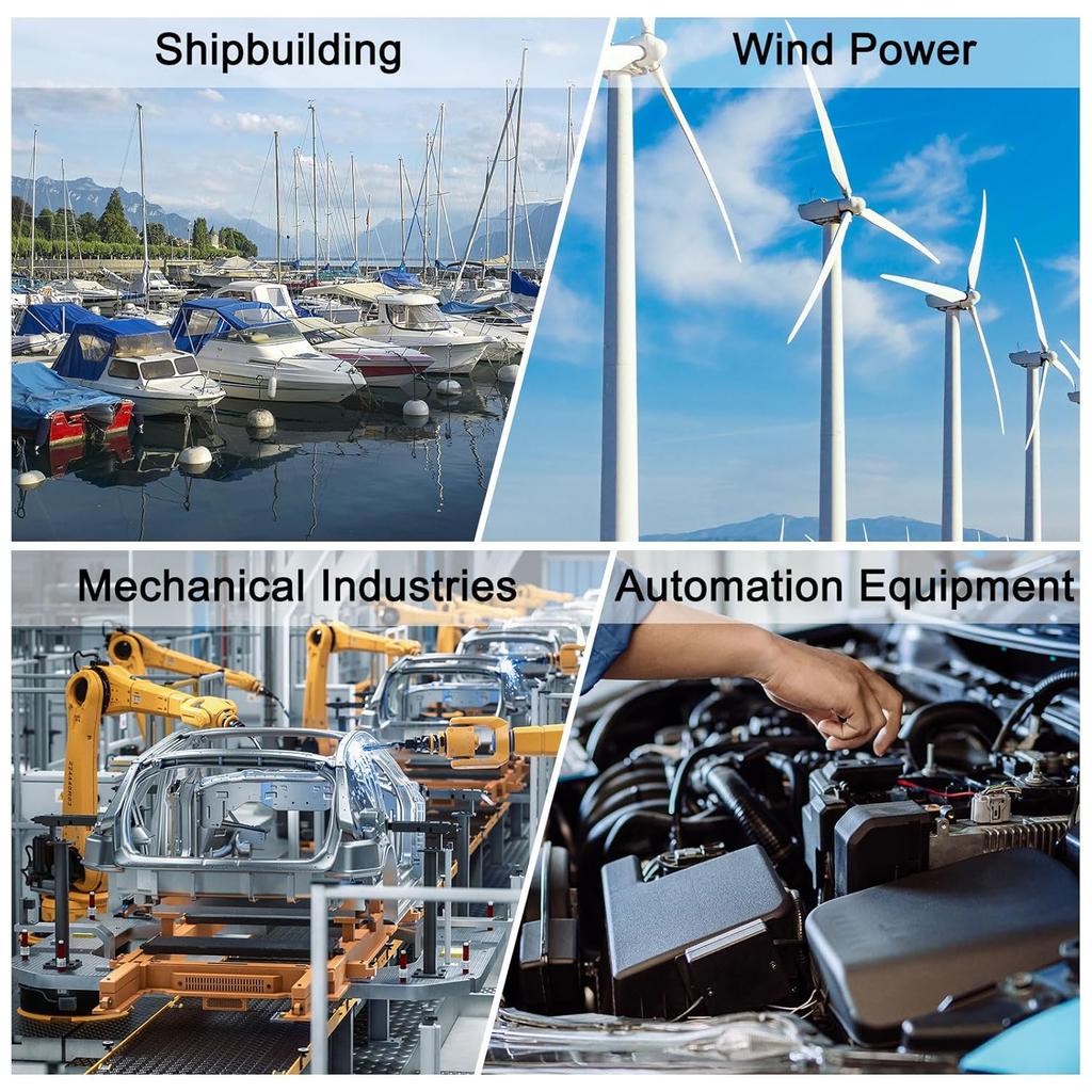 uxcell 25 Pair Nylon Screws Nuts Assortment, M4x25mm Hex Screws Bolts and M4 Hex Nuts for Machinery Electronics Industrial Accessories, White