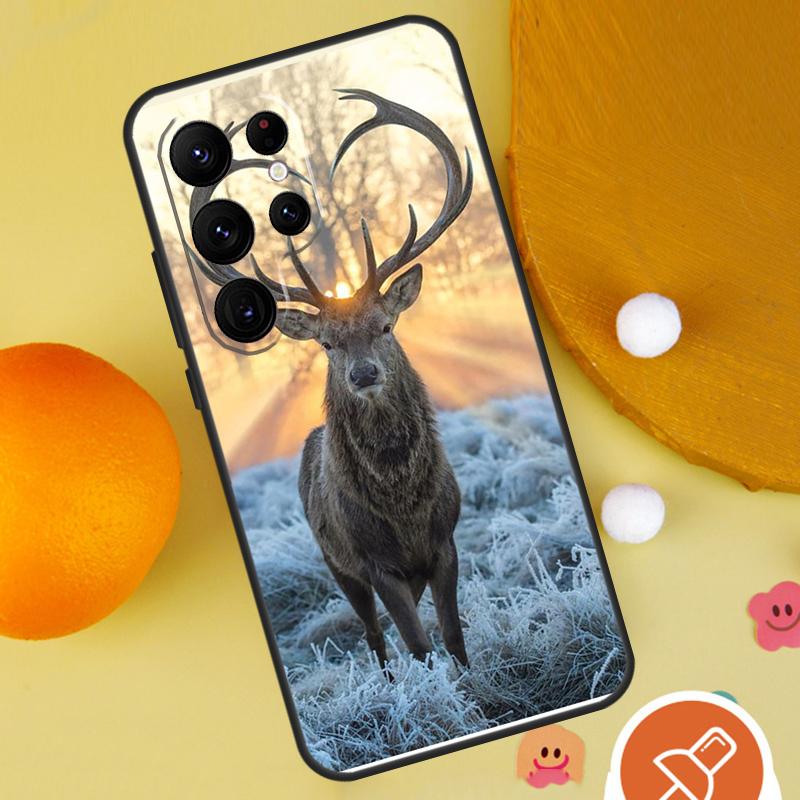 

Deer Hunting Camo Phone Case For Samsung Galaxy S25 Ultra S24 S23 S22 S21 Ultra S9 S10 Plus S20 FE Funda Cover Galaxy S25