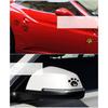 8Pcs Auto Rearview Mirror Stickers Cute Dog Paw Footprint Stickers Anti-Scratch Stickers Anti-skid Protector Stickers
